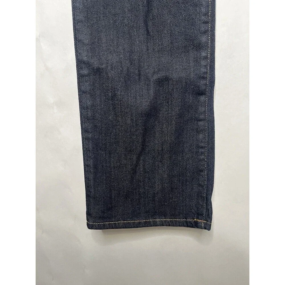 Eddie Bauer Jeans Women 12L Curve Slim Straight Long Tall Dark Wash